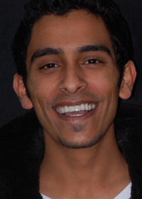 young male after