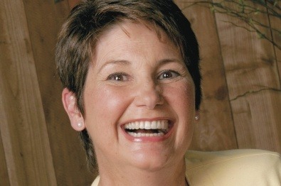 Woman smiling brightly with white teeth